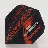 1 x SET UNICORN PLAYERS DART FLIGHTS KIM HUYBRECHTS THE HURRICANE BIG WING - 1