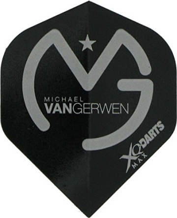 12 Stück Michael van Gerwen Steeldarts inkl. 1 Satz MvG Flights - 3