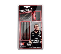 20g STEPHEN BUNTING TARGET schwarz MAGNUM BRASS DARTS SET - 1