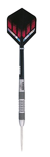 22g UNICORN SILVER STAR MICHAEL SMITH TUNGSTEN DARTS SET - 1