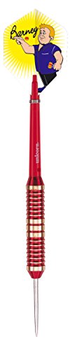 25g RAYMOND VAN BARNEVELD BRASS rot DARTS SET UNICORN - 1