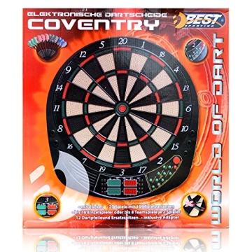 Best Sporting Elektronische Dartscheibe Coventry - 159 Spielvarianten - 2