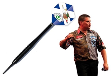 Black Star Soft Dart Pfeile mit Gary Anderson Flights Darts - 1