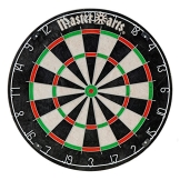 Darts Dartscheibe 4tlg. Michael van Gerwen Starter-Set 6 Steeldarts Dartboard - 1