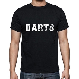 darts Rund Halsausschnitt Herren T-shirt - 1