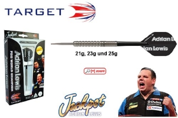 Darts TARGET Adrian Lewis Natur 90% Tungsten Steeldarts 23g - 1