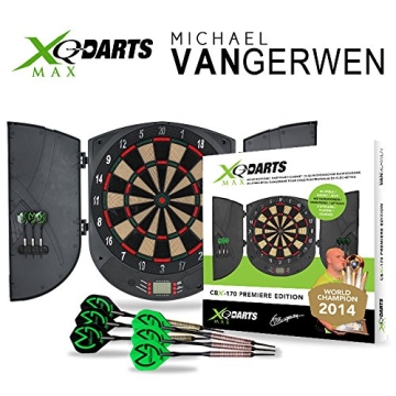Elektronische Dartscheibe CBX-170 - Michael van Gerwen Dartboard - Dartspiel - Dart - inkl. Dartpfeile - 1
