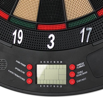 Elektronische Dartscheibe CBX-170 - Michael van Gerwen Dartboard - Dartspiel - Dart - inkl. Dartpfeile - 6