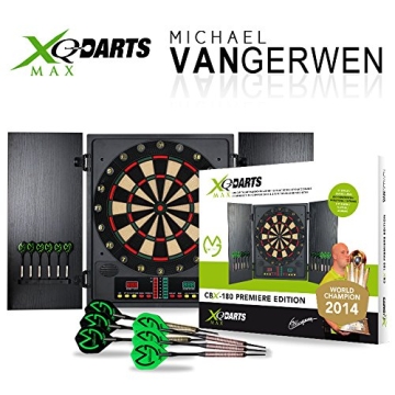 Elektronische Dartscheibe CBX-180 - Michael van Gerwen Dartboard - Dartspiel - Dart - inkl. Dartpfeile - 1
