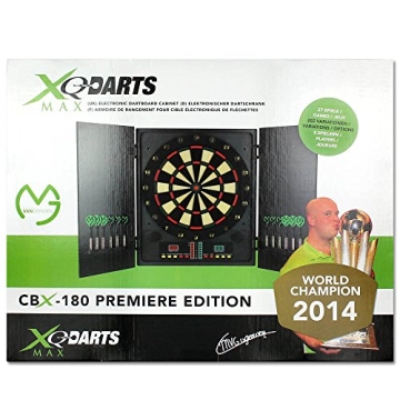 Elektronische Dartscheibe CBX-180 - Michael van Gerwen Dartboard - Dartspiel - Dart - inkl. Dartpfeile - 6