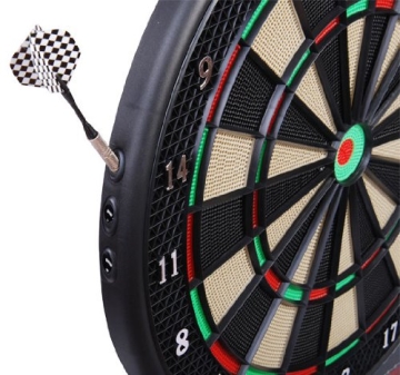 Elektronische Dartscheibe Dartboard Dartscheibe NEU 62 - 4