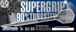 HARROWS Super Grip 90% Tungsten Dart Steel-Darts 21g - 1