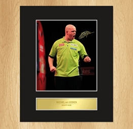 Michael van Gerwen Signiert Foto Display - 1