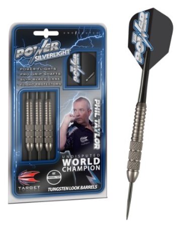 PHIL TAYLOR POWER-SILVERLIGHT, Steeldart 22g - 1