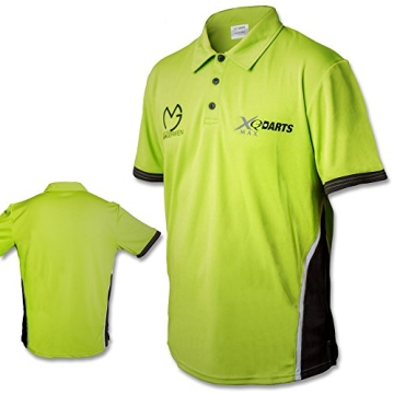 Poloshirt - Dartshirt - Trainingsshirt - Michael van Gerwen - MVG mit Größenauswahl (M) - 2