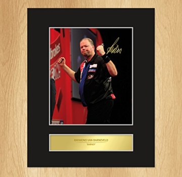 Raymond van Barneveld signiertes Foto Display - 1