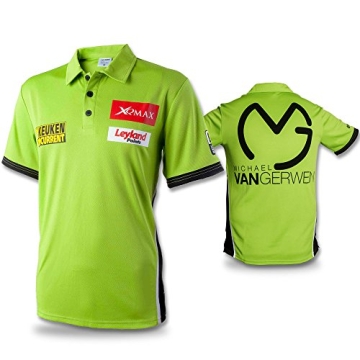 Shirt Michael van Gerwen mit Größenauswahl - Poloshirt - T-Shirt - Oberteil (M) - 3