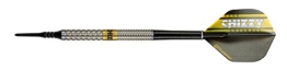 SOFT TIP 18g TARGET DAVE CHIZZY CHISNALL PIXEL GRIP GOLD MIX TUNGSTEN DARTS SET SOFTIP - 1