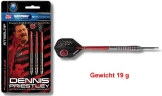 Steeldart Winmau "DENNIS PRIESTLEY", 19 g., 90 % Tungsten Genau nach den Vorgaben von D.Priestley entwickelter DArt mit sinoertem Fly. - 1