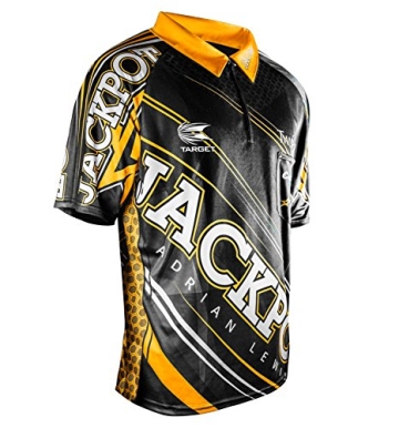 TARGET ADRIAN JACKPOT LEWIS DART hemd XXL 2XL - 1