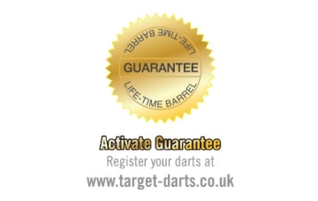 Target Darts Dartpfeile Stephen Bunting, 90 % Wolfram, mit Stahlspitze, 23 g - 2