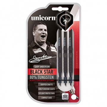 Unicorn Black Star Gary Anderson Soft Dart 17g Typ: 17 Gr. - 2
