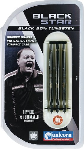 Unicorn Dart Set Black Star Raymond Van Barneveld, 04140 - 2