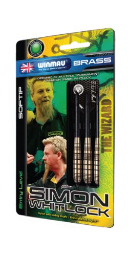 Winmau Simon Whitlock Brass Fléchettes nylon 18g - 2