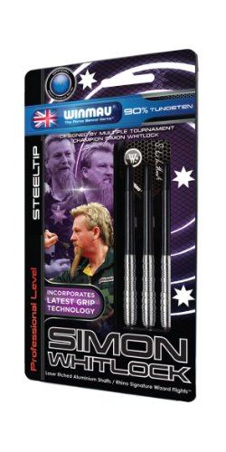 Winmau Simon Whitlock Fléchettes acier 26g - 2