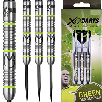 XQ Max Michael van Gerwen Green Demolisher Steeldarts 21g (25g) - 1